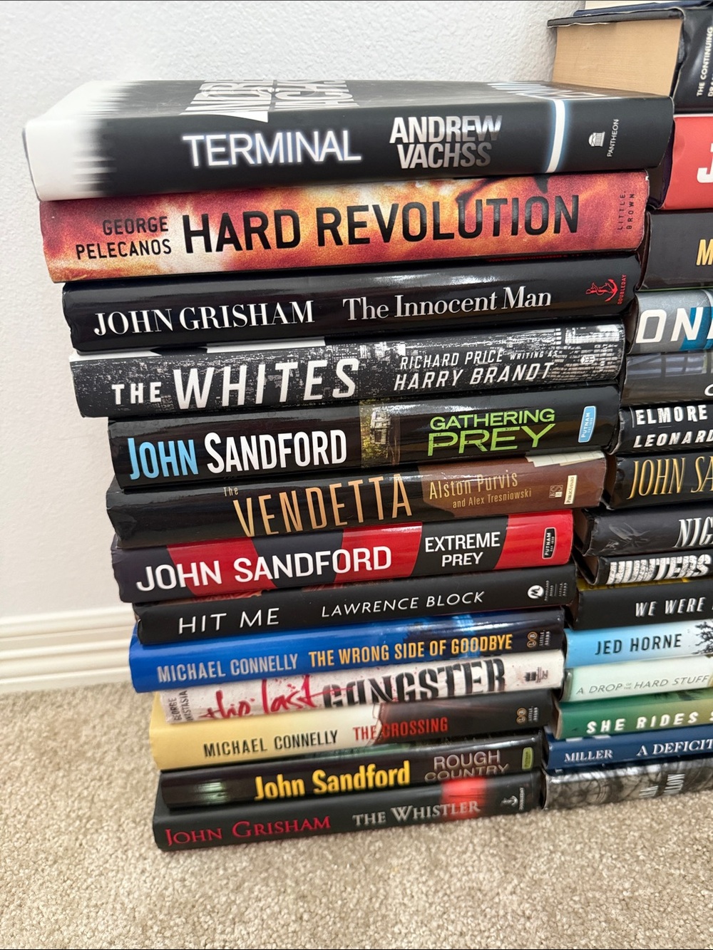 Hard cover books each $10